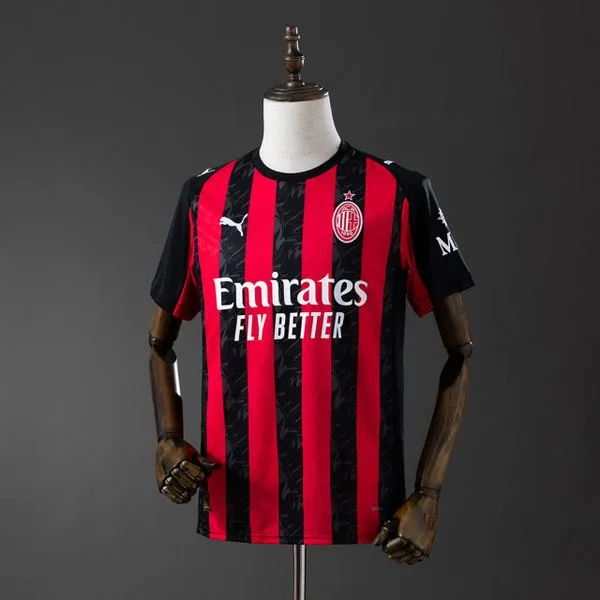 Camiseta de fútbol AC Milan 2025/26 LOCAL MANGA CORTA VERSION FAN